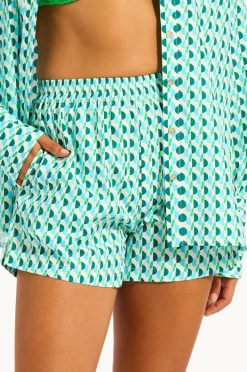 Women Seafolly Sorrento Elasticated Waist Short