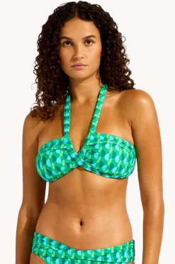 Women Seafolly Sorrento Halter Bandeau
