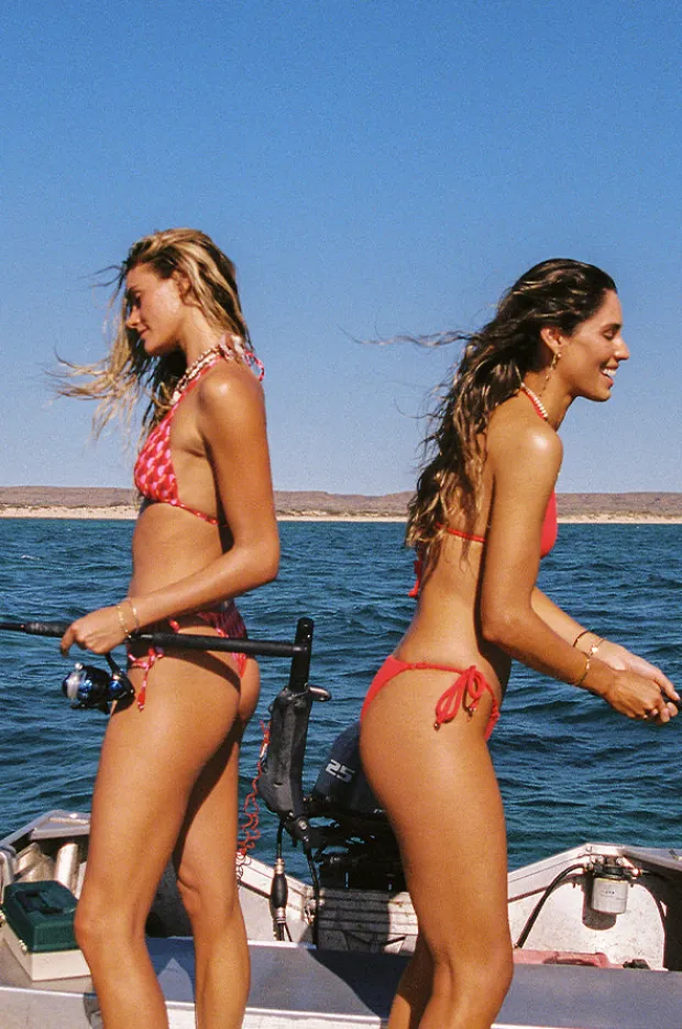 Women Seafolly Sorrento Reversible Longline Slide Tri
