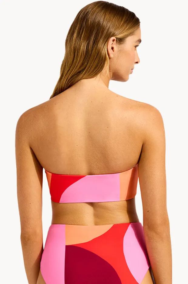 Women Seafolly Sorrento Reversible Tube Top