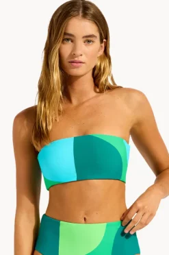 Women Seafolly Sorrento Reversible Tube Top