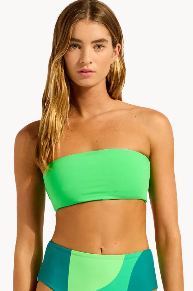 Women Seafolly Sorrento Reversible Tube Top