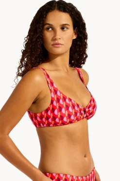 Women Seafolly Sorrento Ring Front Tank
