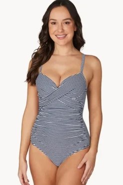 Women Nip Tuck Sorrento Stripe Isla One Piece