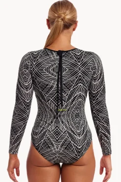 Women Funkita Space Signals Love Cover Sunsuit