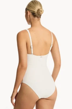 Women Sea Level Spinnaker Cross Front One Piece