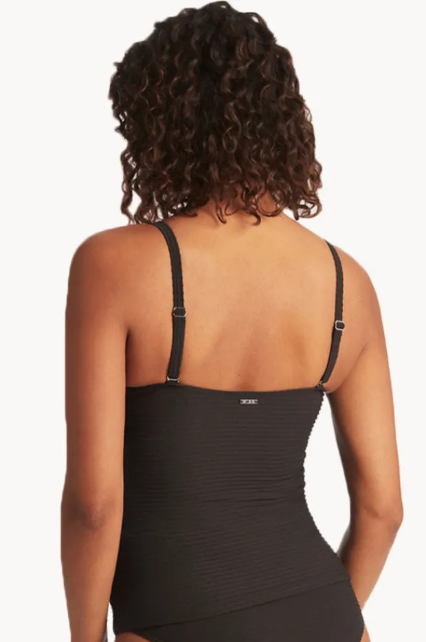 Women Sea Level Spinnaker Cross Front Tankini Separate