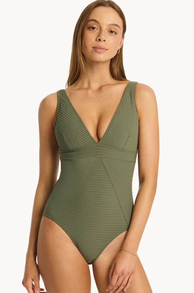 Women Sea Level Spinnaker Panel Line One Piece