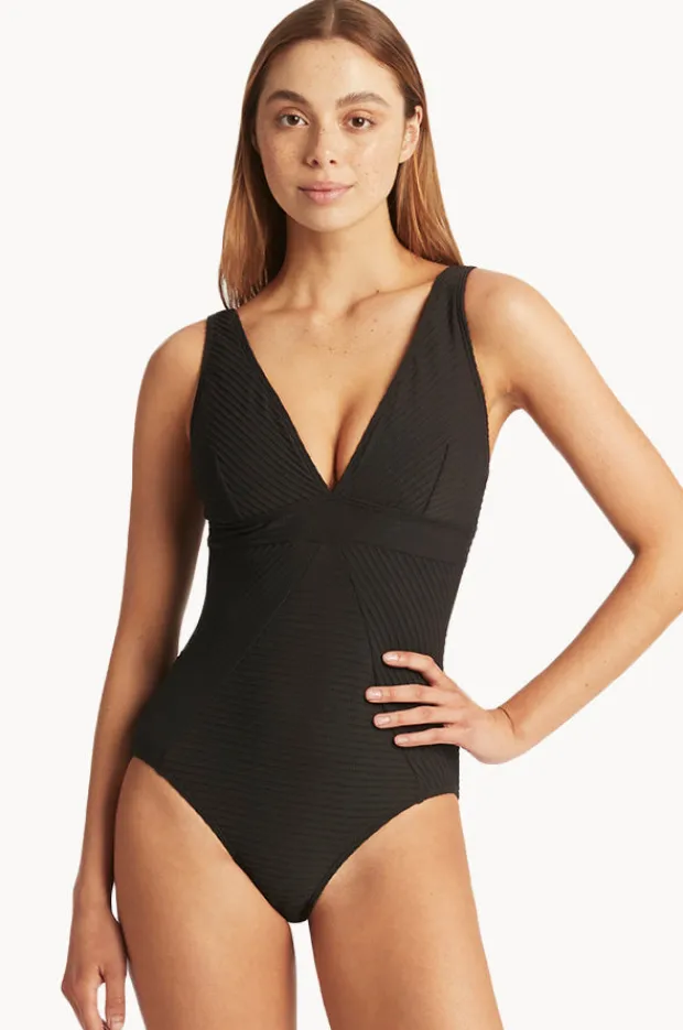 Women Sea Level Spinnaker Panel Line One Piece