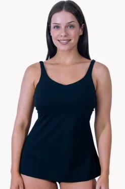 Women Base Swim Sports F/G Cup V Neck Tankini Separate