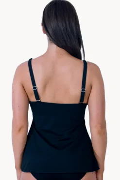 Women Base Swim Sports F/G Cup V Neck Tankini Separate