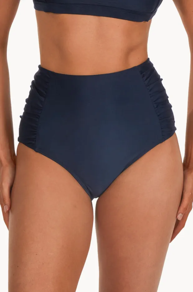 Women Base Swim Sports Gathered High Waist Pant