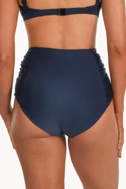 Women Base Swim Sports Gathered High Waist Pant