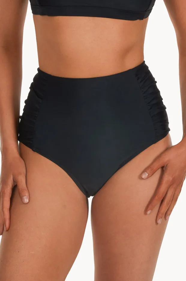 Women Base Swim Sports Gathered High Waist Pant