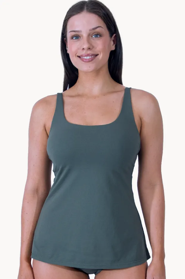 Women Base Swim Sports Swing Tankini Separate