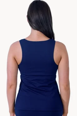 Women Base Swim Sports Zip Through Tankini Separate