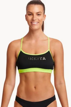 Women Funkita Stampd Swim Crop Top