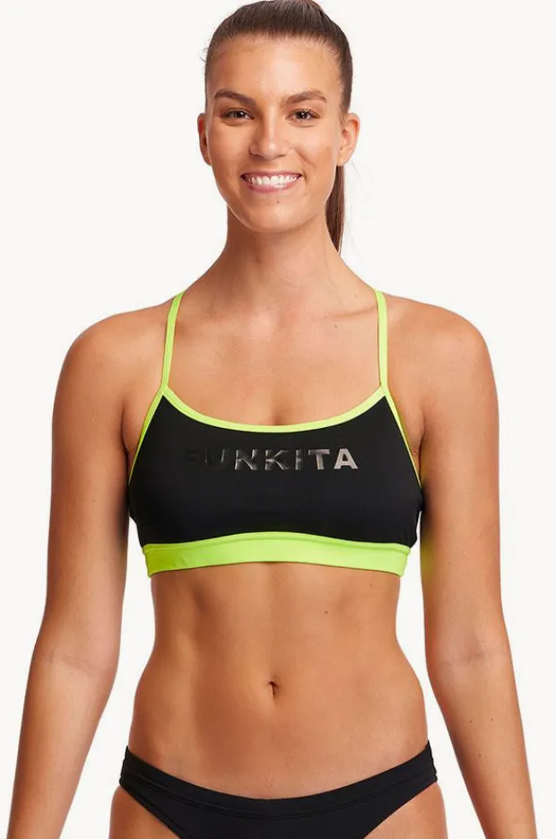 Women Funkita Stampd Swim Crop Top