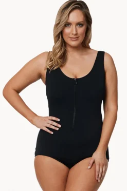 Women Funkita Still DD/E Zip Front One Piece