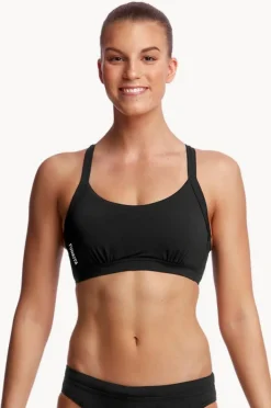 Women Funkita Still Hold Steady Crop Top