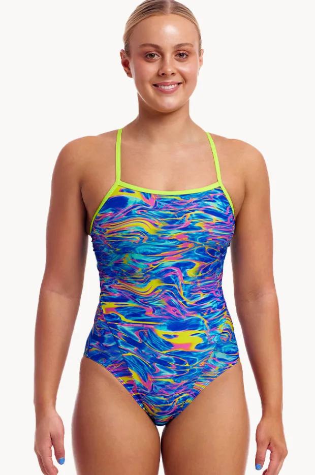 Women Funkita Stir Crazy Single Strap One Piece