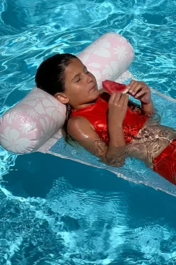 Sunny Life Stole My Heart Floral Hammock Float