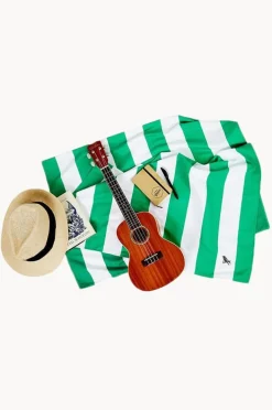 Women Dock And Bay Stripe Cabana Microfibre Towel