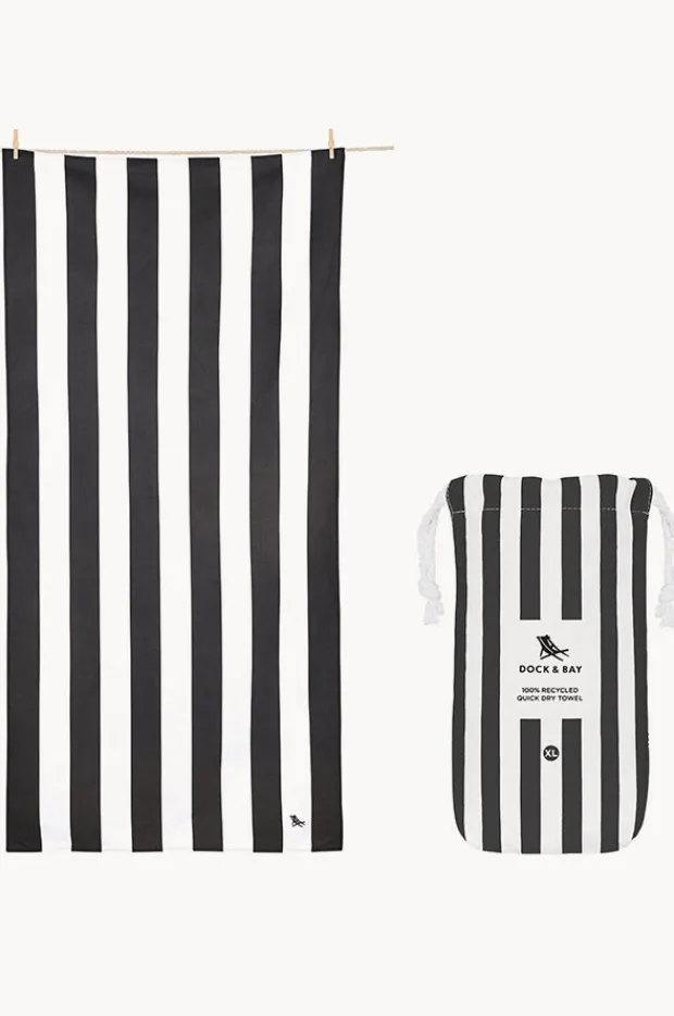 Women Dock And Bay Stripe Cabana Microfibre Towel