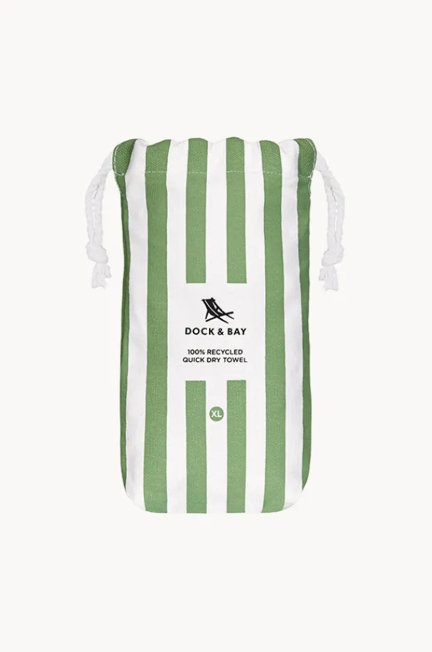 Women Dock And Bay Stripe Cabana Microfibre Towel