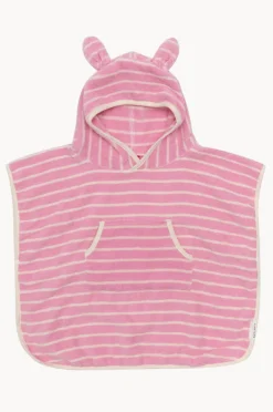 Sunny Life Stripe Cotton Candy Kids Hooded Towel