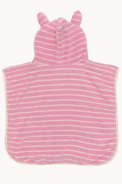 Sunny Life Stripe Cotton Candy Kids Hooded Towel