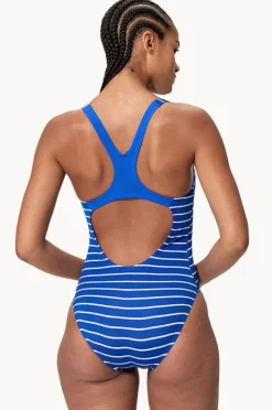 Women Speedo Stripe Endurance+ Medalist One Piece