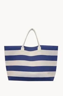 Women Cherry Red Stripe Large Bag
