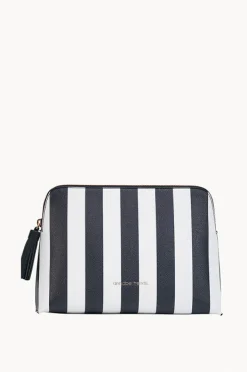 Women Annabel Trends Stripe Large Vanity Bag