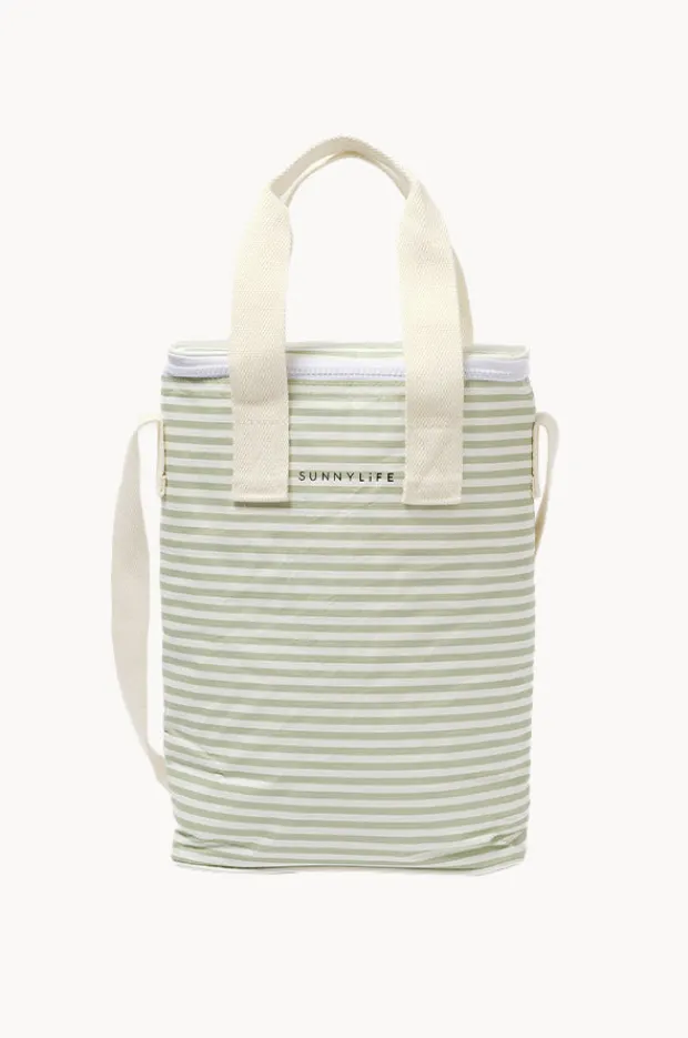 Women Sunny Life Stripe Light Cooler Drinks Bag