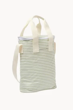 Women Sunny Life Stripe Light Cooler Drinks Bag