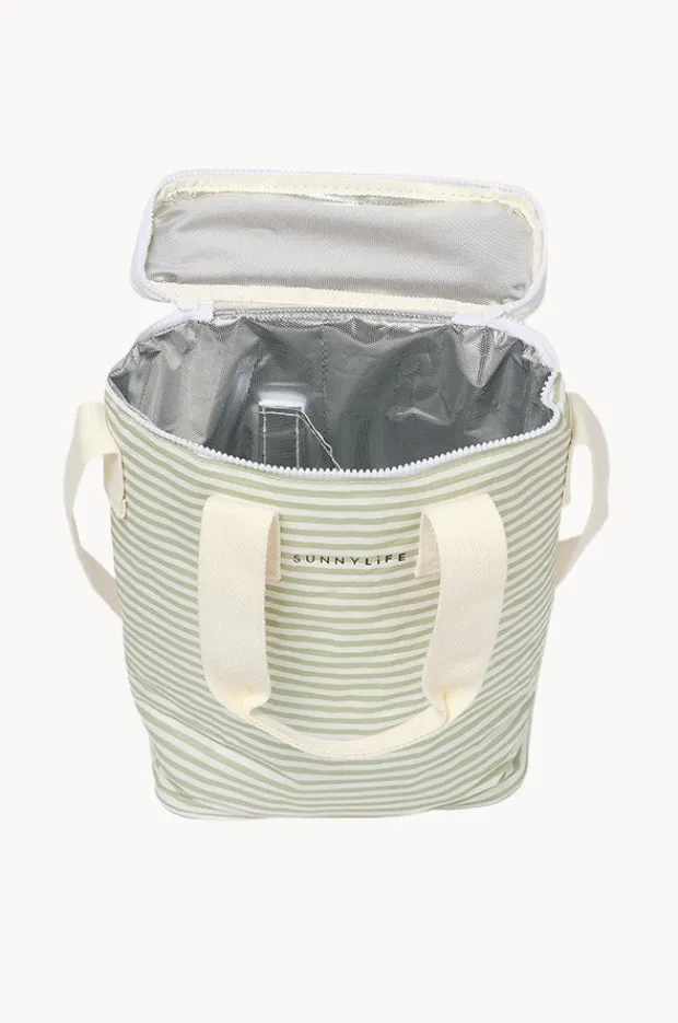 Women Sunny Life Stripe Light Cooler Drinks Bag