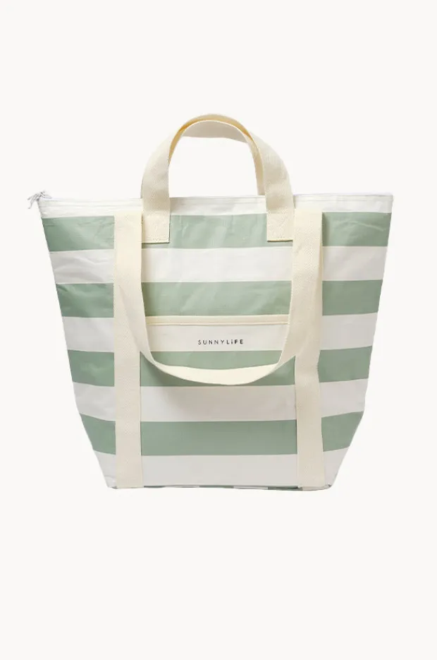 Women Sunny Life Stripe Light Cooler Tote