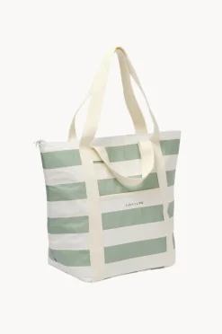 Women Sunny Life Stripe Light Cooler Tote