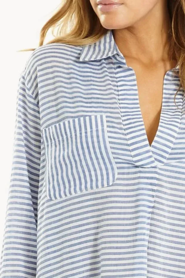 Women Sunseeker Stripe Painter Shirt