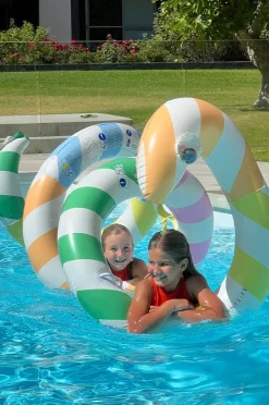 Sunny Life Stripe Poolside Giant Inflatable Noodle
