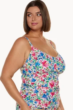 Women Capriosca Summer Fields DD/E Cup Tankini Separate
