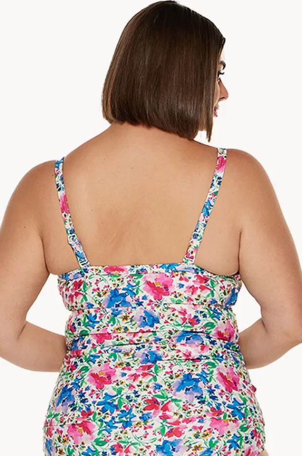 Women Capriosca Summer Fields DD/E Cup Tankini Separate