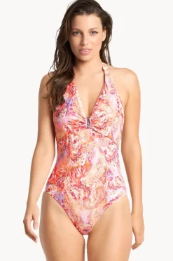 Women Sunseeker Sundance Bar Halter One Piece