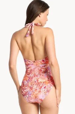 Women Sunseeker Sundance Bar Halter One Piece