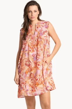 Women Sunseeker Sundance Swing Button Dress