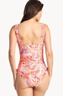 Women Sunseeker Sundance Vee Tie Side One Piece