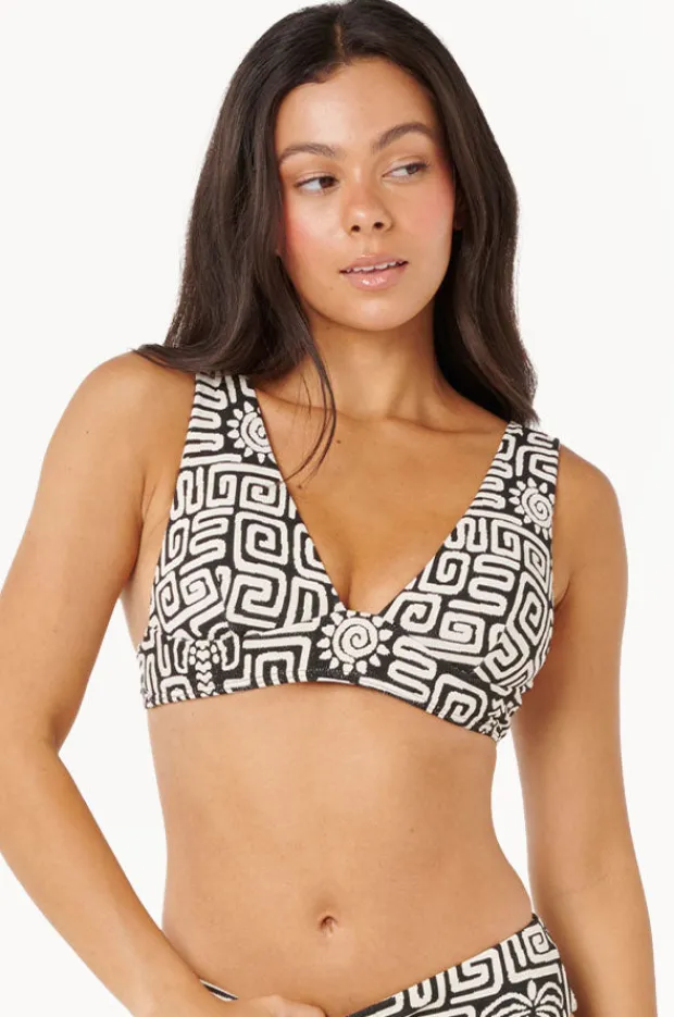 Women Rip Curl Sunset Jacquard Deep V Top