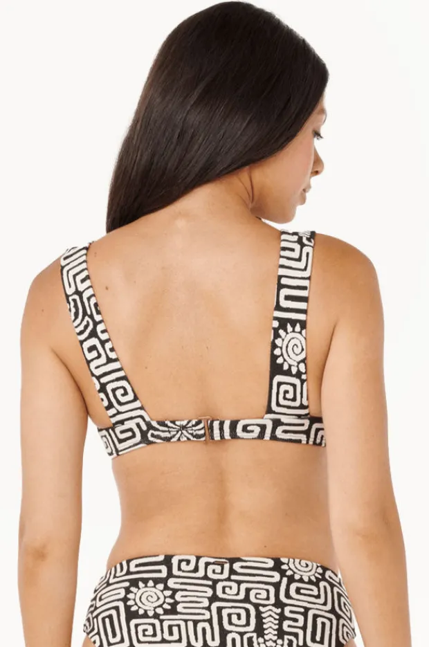 Women Rip Curl Sunset Jacquard Deep V Top