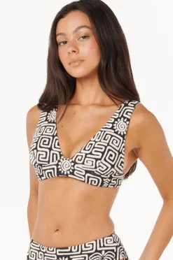 Women Rip Curl Sunset Jacquard Deep V Top